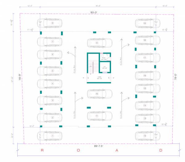  windsor-castle-phase-1 Windsor Castle Phase 1 Stilt Floor Cluster Plan