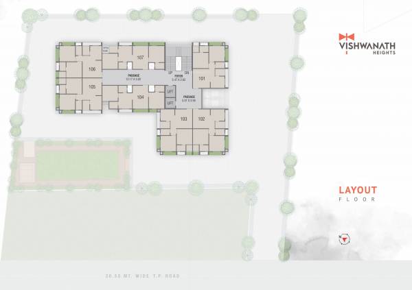  vishwanath-heights Layout Plan