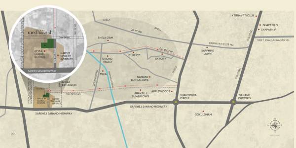  medhaansh Location Plan