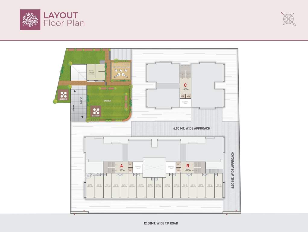  vatrika residency Layout Plan