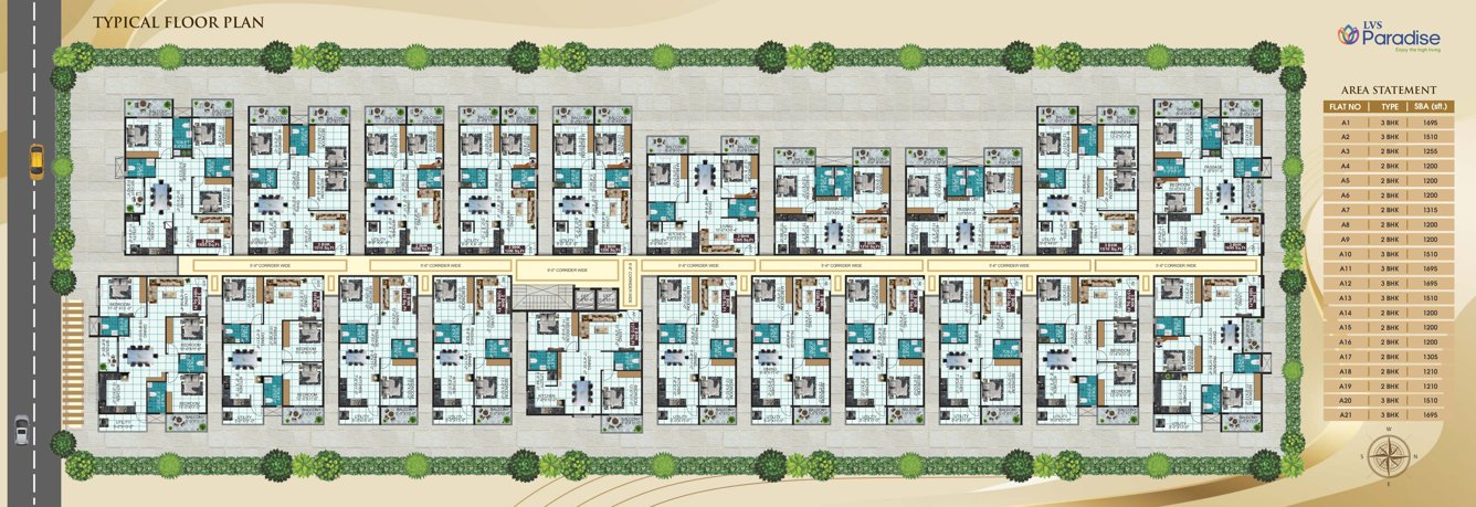  paradise Paradise Cluster Plan