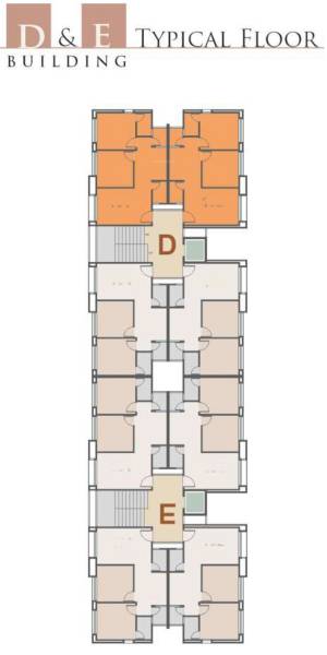D & E Cluster Plan From 1st To 4th Floor homes D & E Cluster Plan From 1st To 4th Floor