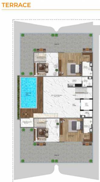  telosa Telosa Terrace Cluster Plan