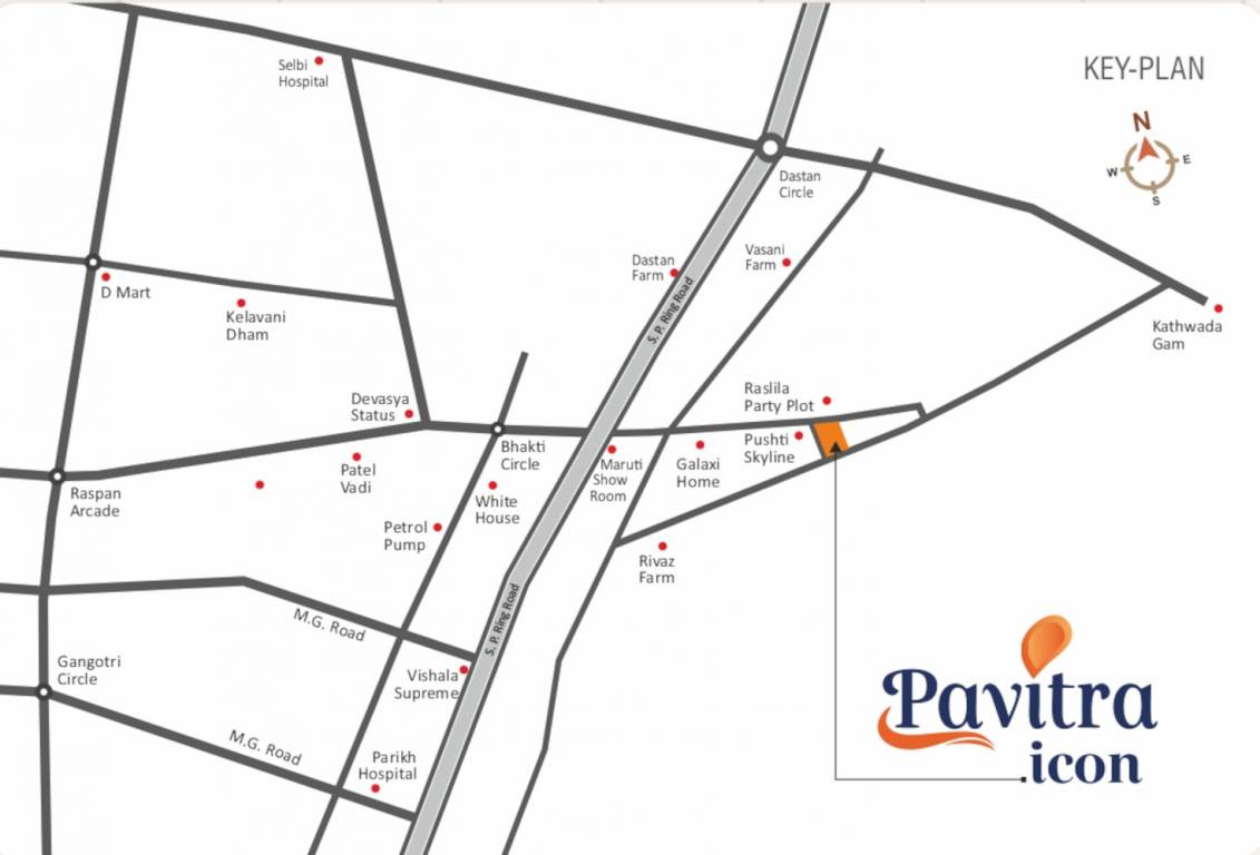  pavitra icon Location Plan