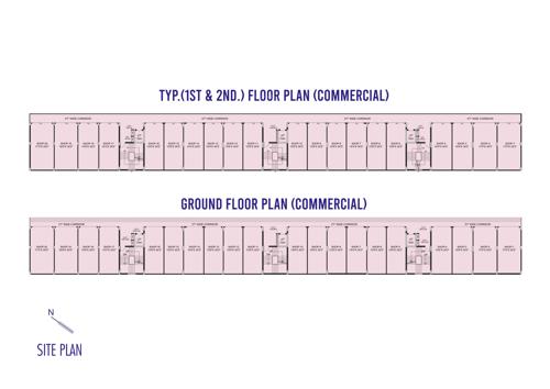 The Crest Cluster Plan from 1st to 2nd Ground Floor the-crest The Crest Cluster Plan from 1st to 2nd Ground Floor