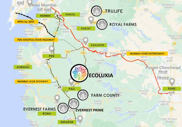 eco-luxia-premium-villas Location Plan