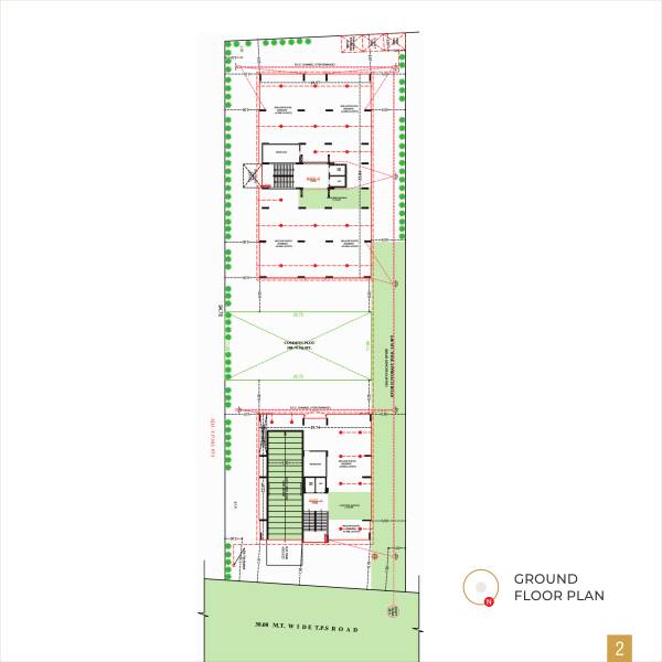  samay-stellar Block A And B Cluster Plan for ground Floor