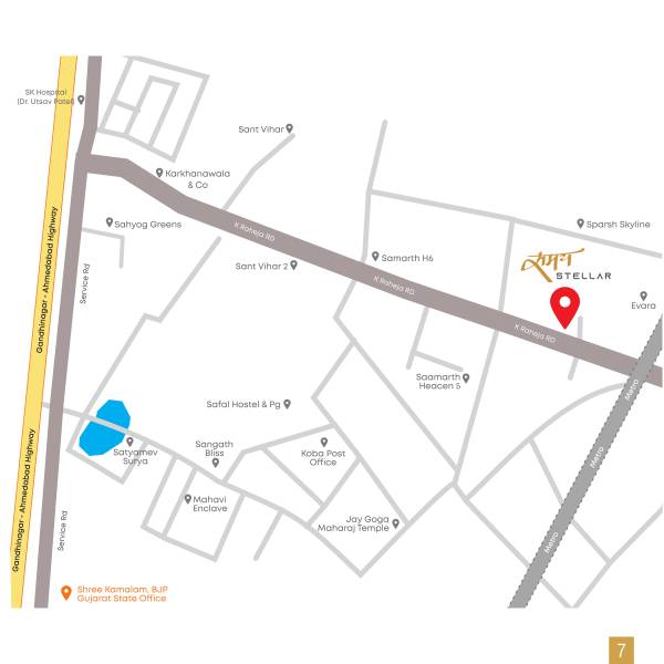  samay-stellar Location Plan