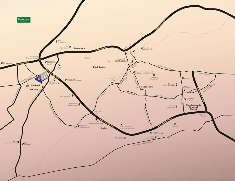  mahikas anidar Location Plan