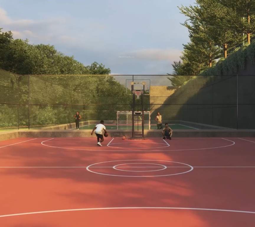  legacy Basketball Court