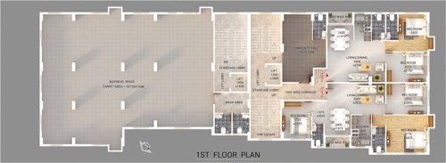  sanctum-harmony Sanctum Harmony Cluster Plan for 1st Floor