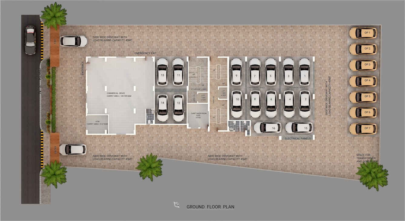  sanctum harmony Sanctum Harmony Cluster Plan for ground Floor