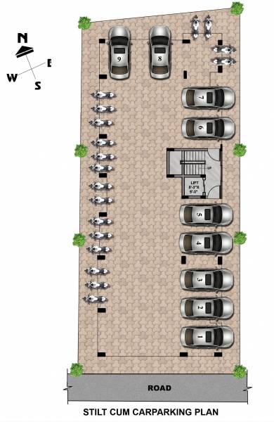  crest Crest Cluster Plan for ground Floor
