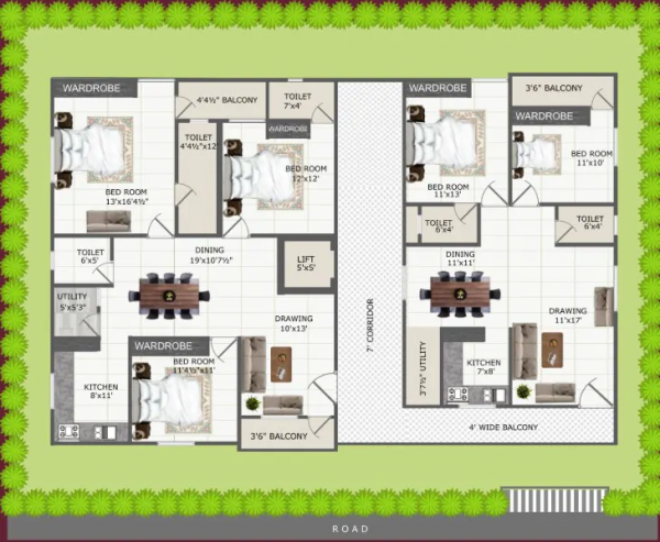  navya-legend Navya Legend Cluster Plan