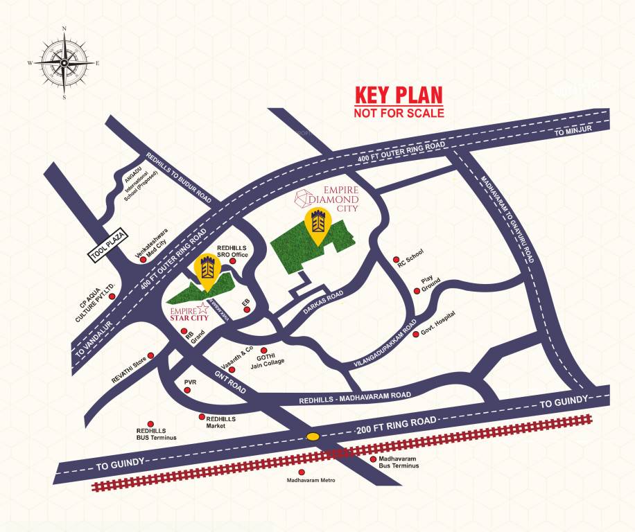  empire starcity Location Plan