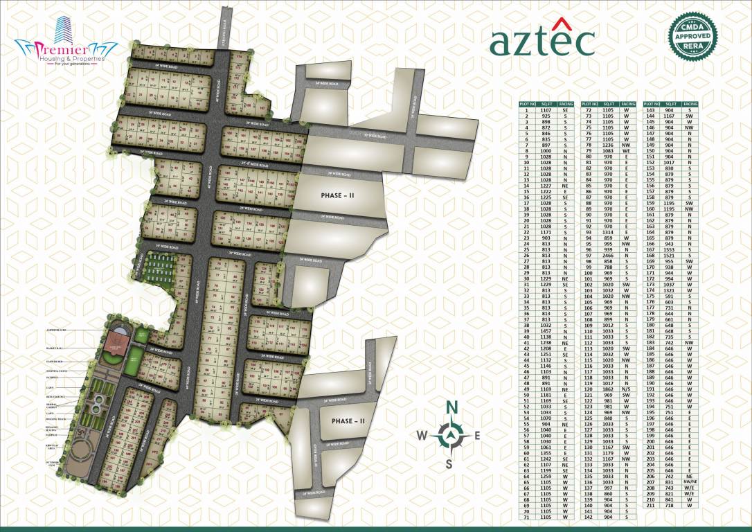  aztec phase 2 Layout Plan