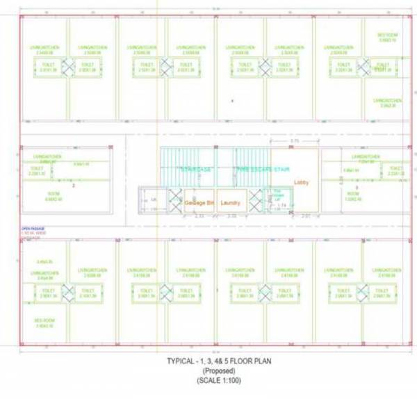  sky-condos Sterling Sky Condos Typical Cluster Plan