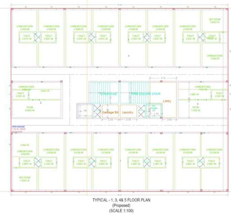  sky condos Sterling Sky Condos Typical Cluster Plan