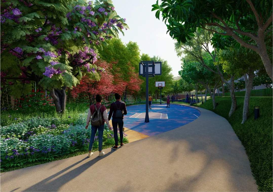  gravity aranya Basketball Court