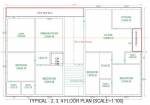 Mokshika Homes Typical Cluster Plan  homes Mokshika Homes Typical Cluster Plan