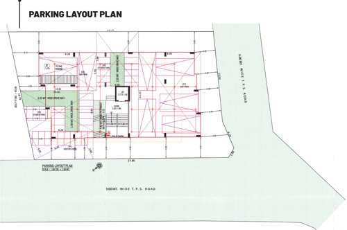  divine-10 Divine 10 Cluster Plan for Car Parking Floor
