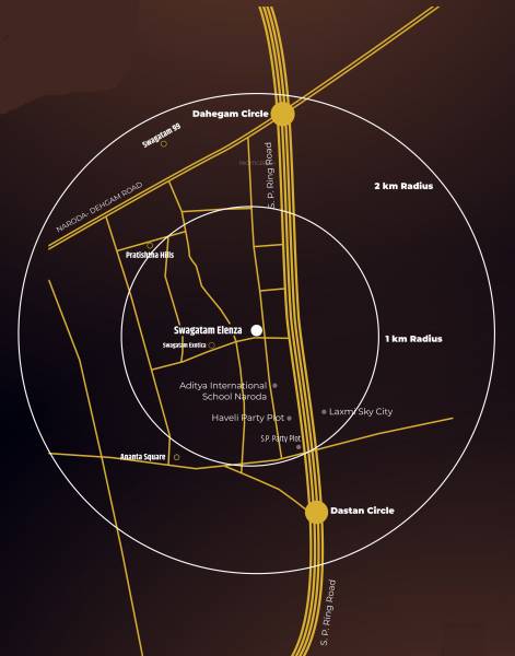  swagatam-elenza Location Plan
