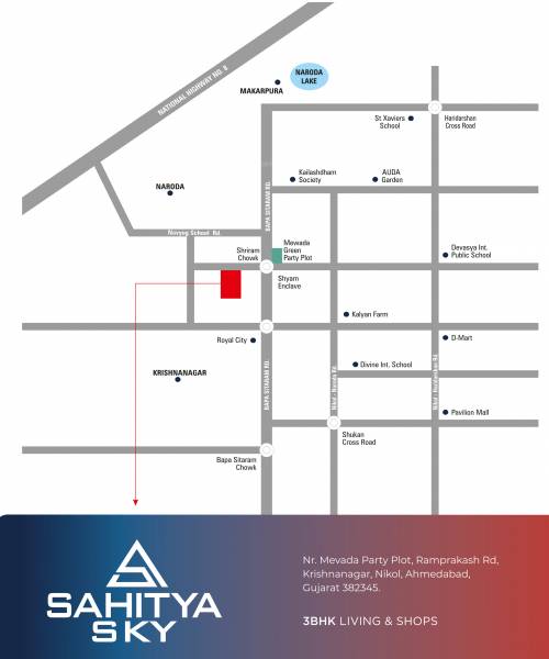  sahitya-sky Location Plan