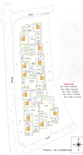  ashoka Ashoka Cluster Plan from 1st And 5th Floor
