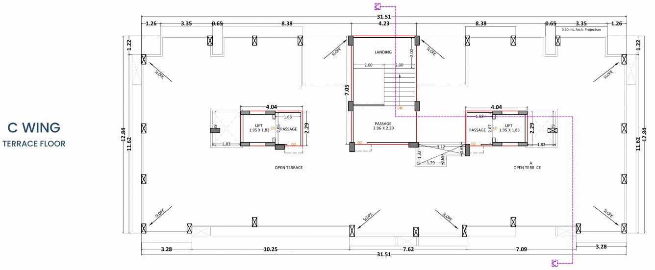  prayosha impress C Terrace Cluster Plan