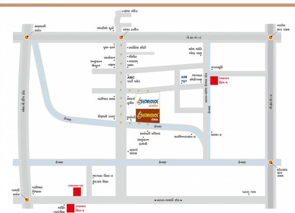  gajanan-royal-bunglows Location Plan