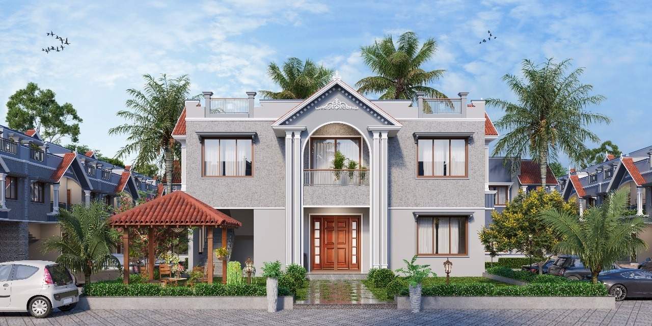  gajanan royal bunglows Elevation