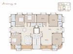 Akshar Paradise Cluster Plan from 1st to 5th Floor  akshar-paradise Akshar Paradise Cluster Plan from 1st to 5th Floor
