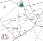 Location Plan  akshar-paradise Location Plan
