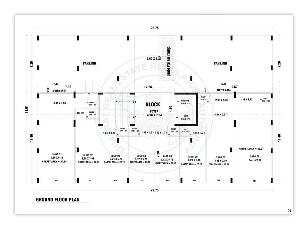  the fortune homes The Fortune Homes Cluster Plan for ground Floor