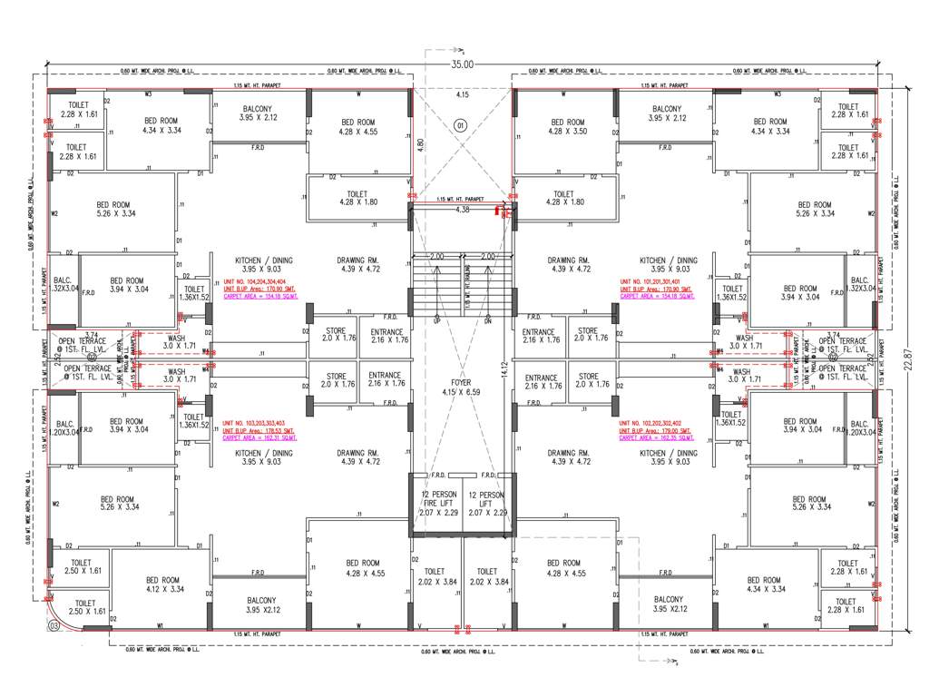  solo bliss 2 Solo Bliss 2 Cluster Plan from 1st to 4th Floor