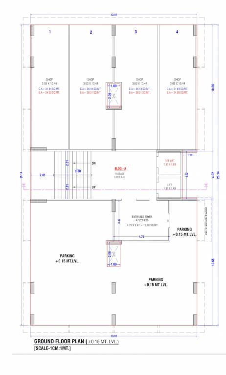  atoms A Cluster Plan For Ground Floor 