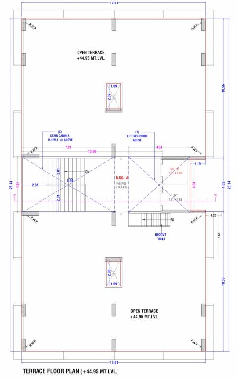  atoms A Terrace Cluster Plan