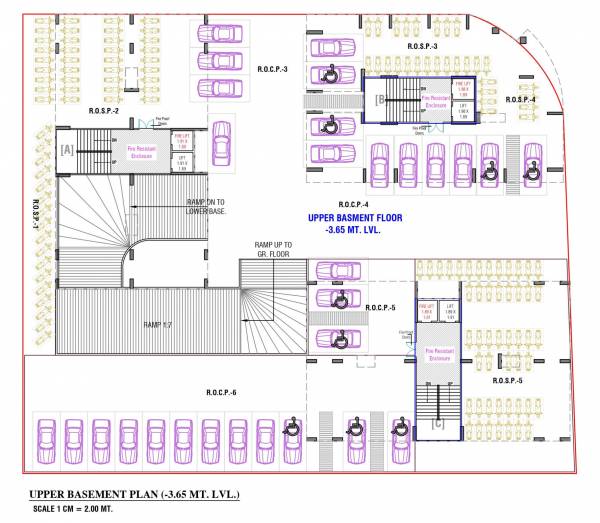  atoms A Upper Basement Cluster Plan