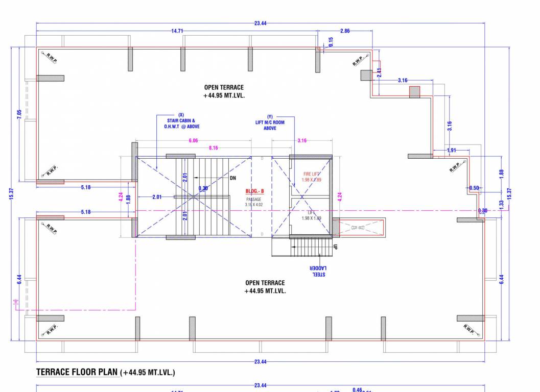  atoms B Terrace Cluster Plan