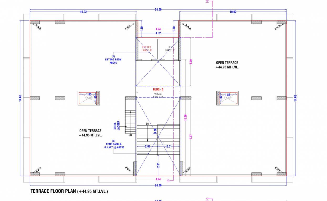 atoms C Terrace Cluster Plan