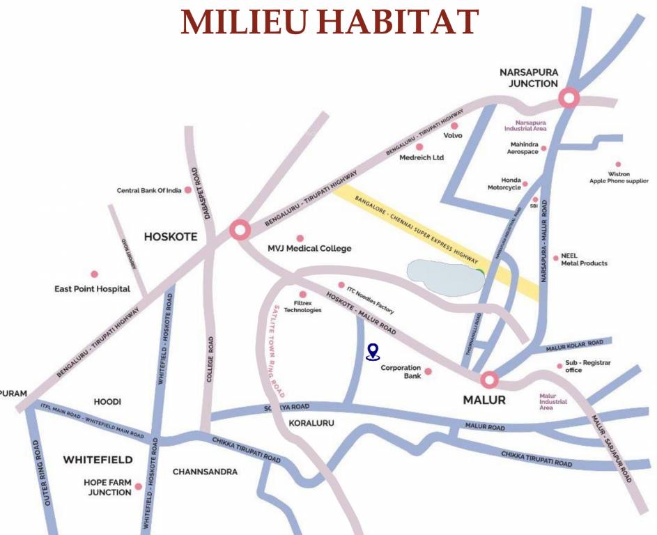  milieu habitat Location Plan