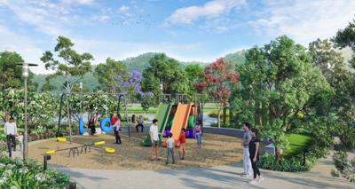 Children's play area green-estates Children's play area