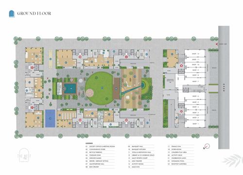  the-nest Block A To H Cluster Plan for ground Floor