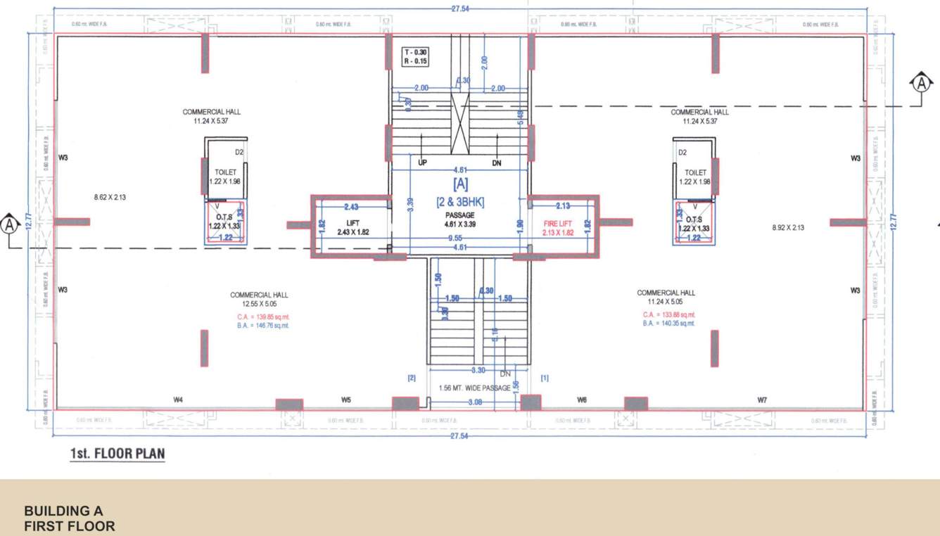 harikrushna sky A Cluster Plan For 1st Floor