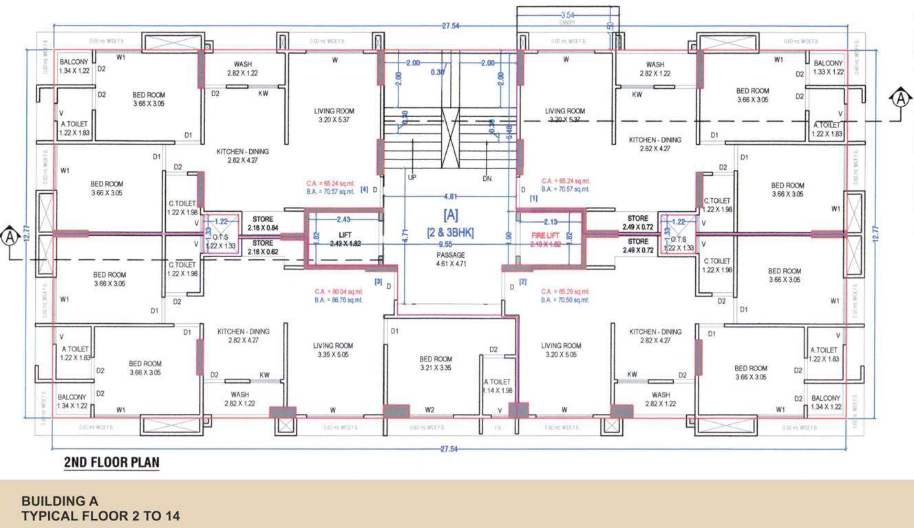 harikrushna sky A Cluster Plan From 2nd To 14th Floor