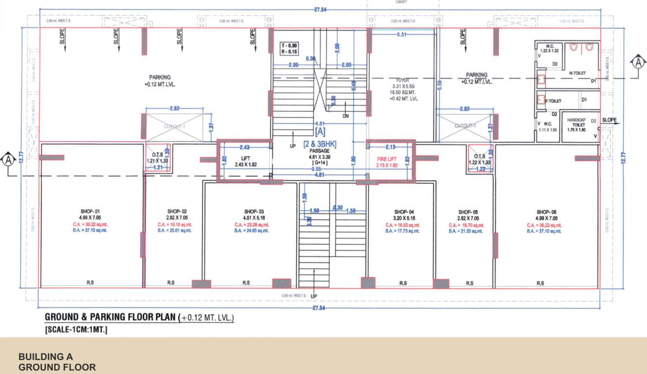 harikrushna sky A Ground Cluster Plan