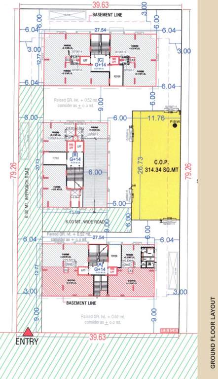 harikrushna sky A To C Ground Cluster Plan