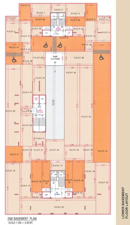 harikrushna sky A To C Lower Basement Cluster Plan