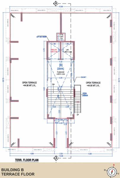  harikrushna-sky B Terrace Cluster Plan