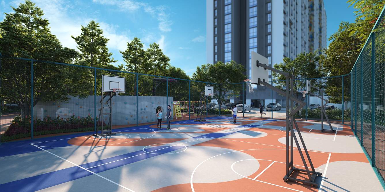  delmont Basketball Court